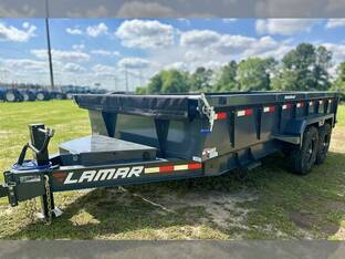 2025 Lamar 16' Low-Pro Dump Trailer