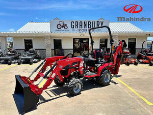 2025 Mahindra 1120 HST W/ Backhoe.