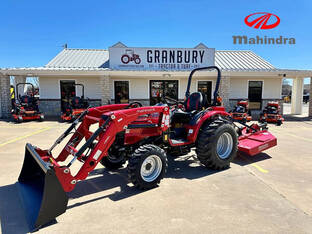 2025 Mahindra 1600 Series 1626 HST W/ Rotary Cutter.
