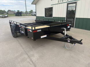 2025 Sure Trac 7'X12' Steel High Side 3K Utility Traile