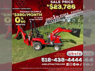 2024 Massey-Ferguson GC1725MB