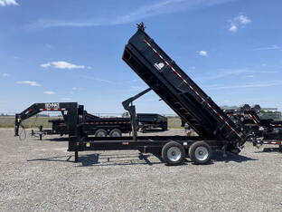 2023 B-B Behnke 7'X18' DUMP 20K GN Dump Trailer