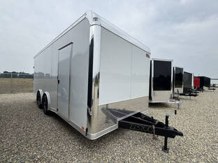 2025 United Trailers 8.5'x20' Classic 10K White 7' Interior
