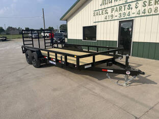 2025 Sure Trac 7'X18' Tube Top 10K Utility Trailer