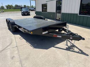 2025 Sure Trac 7'X18' Car Hauler 7K Steel Deck