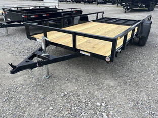 2025 Sure Trac 7'X14' Tube Top 3K Utility Trailer