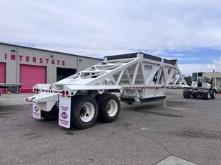 2022 Brazos Trailers 40' SPRING RIDE BOTTOM DUMP, ELECTRIC FL