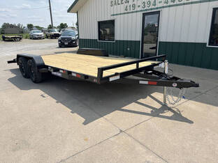 2025 Sure Trac 7'X18' Car Hauler 7K Wood Deck