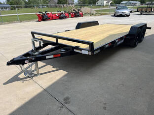 2025 Sure Trac 7'X18' Car Hauler 7K Wood Deck