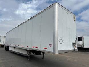 2014 Wabash 53' AIR RIDE DRY VAN W SWING DOORS, ALUM