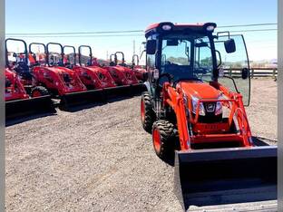 2025 Kioti CX2510HC-TL CAB Tractor 25HP 4x4 w FREE