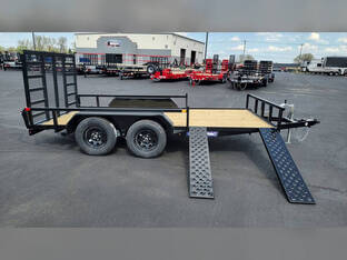 2025 Sure Trac 7'x14' 7k ATV / Ladder Gate / Utility Tr