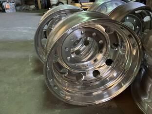 22.5 x 14 Super Single Rims