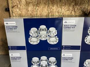 Chrome Axle Cover Combo