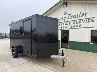 2024 United Trailers 6'x12' 3k Aluminum / 6.5' Interior / Enc