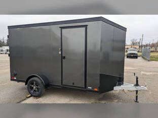 2024 United Trailers 6'x12' 3k Aluminum / 6.5' Interior / Enc