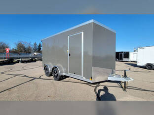 2024 United Trailers 7'x14' 7k Aluminum / 7' Interior / Enclo
