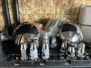 Chrome Bullet Nut Covers