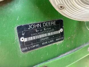 2009 John Deere 635D