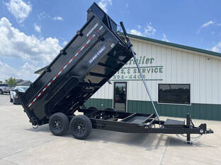 2025 Sure Trac 7'X14' Dump Trailer 14K Tele 4' High Sid