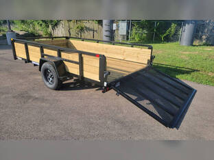 2025 Sure Trac 7'X12' 3K Three Board Utility Trailer