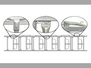 J&D Manufacturing Inc Auto Rel Adj Sq Tube Superlock Panels