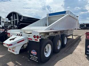 2023 Construction Trailer Specialists CTS TRI AXLE AIR RIDE BOTTOM DUMP, NEW T