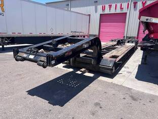 2013 LOAD KING 50 TON MECH DETACH LOWBOY, 24' WELL, AIR