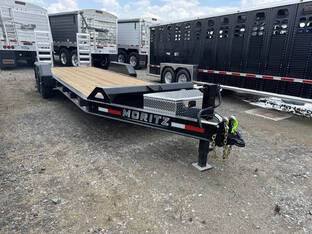 2025 Moritz 7'X22' 16K AR Equipment Trailer