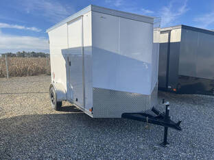 2025 United Trailers 6'X10' UJ 3K White 6'6 Interior