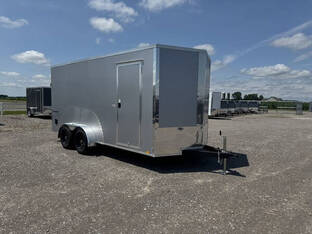 2025 Formula 7'X16' Traverse Flat Top V-Nose 7K