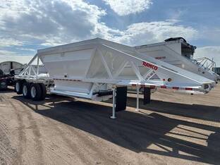 2026 RANCO TRI AXLE BOTTOM DUMP W PINTLE HITCH, REA
