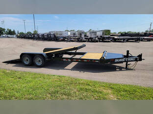 2026 Sure Trac 7'X16'+4' 17.6K Pro Series Tilt Equipmen