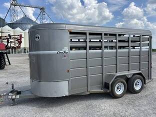 2012 CORNPRO LIVESTOCK TRAILER