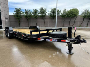 2025 Double A Trailers 83X22 T/A TILT 14,000BP.