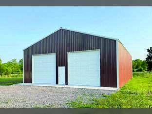 2 CAR GARAGE 30'X50'X12'