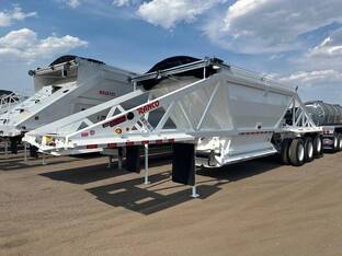 2026 RANCO TRI AXLE BOTTOM DUMP W PINTLE HITCH, REA