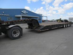 2008 DRAGON 5 AXLE DETACHABLE NECK OILFIELD LOWOBY