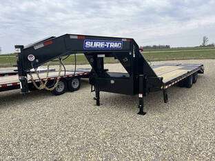 2026 Sure Trac 8.5'x20'+5' 22.5k GN Deckover Trailer