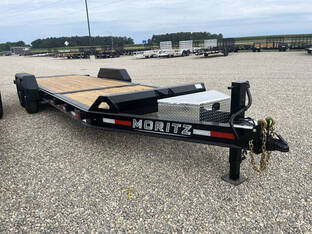 2025 Moritz 7'X16'+6' GT 14K Tilt Equipment Trailer