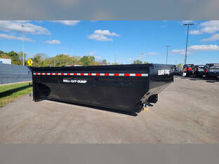 2026 Sure Trac 16' W/ 4' Sides Roll Off Bin