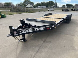 2026 Sure Trac 7'X16'+6' Equipment Trailer 22K Tilt