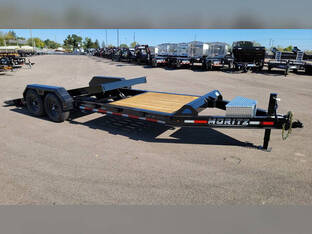 2026 Moritz 7'x16'+6' GT 14K Tilt Equipment Trailer