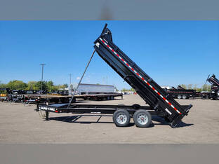 2026 Sure Trac 7'X16' 17.6K Tele Dump Trailer