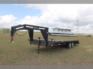 2001 TEMCO 24' GOOSENECK FLATBED