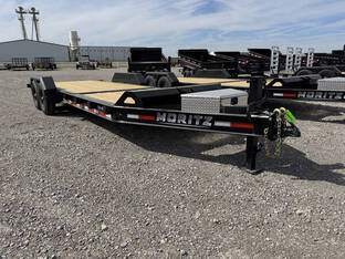 2025 Moritz 7'X16'+6' GT 14K Tilt Equipment Trailer