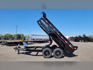 2026 Moritz 7'X12' 12K Scissor / Tarp / Dump Trailer