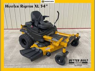 2025 Hustler Raptor XL 54