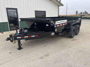 2026 PJ 7'X14' 15.4K Tele Dump Trailer