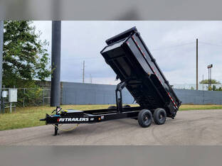 2026 PJ 7'X16' 22K Scissor Dump Trailer